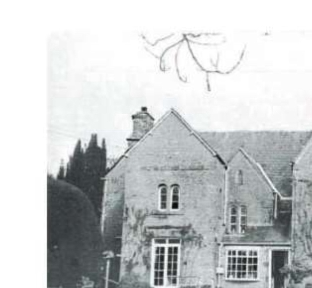 Old Manor Farm c.1970, black and white photograph